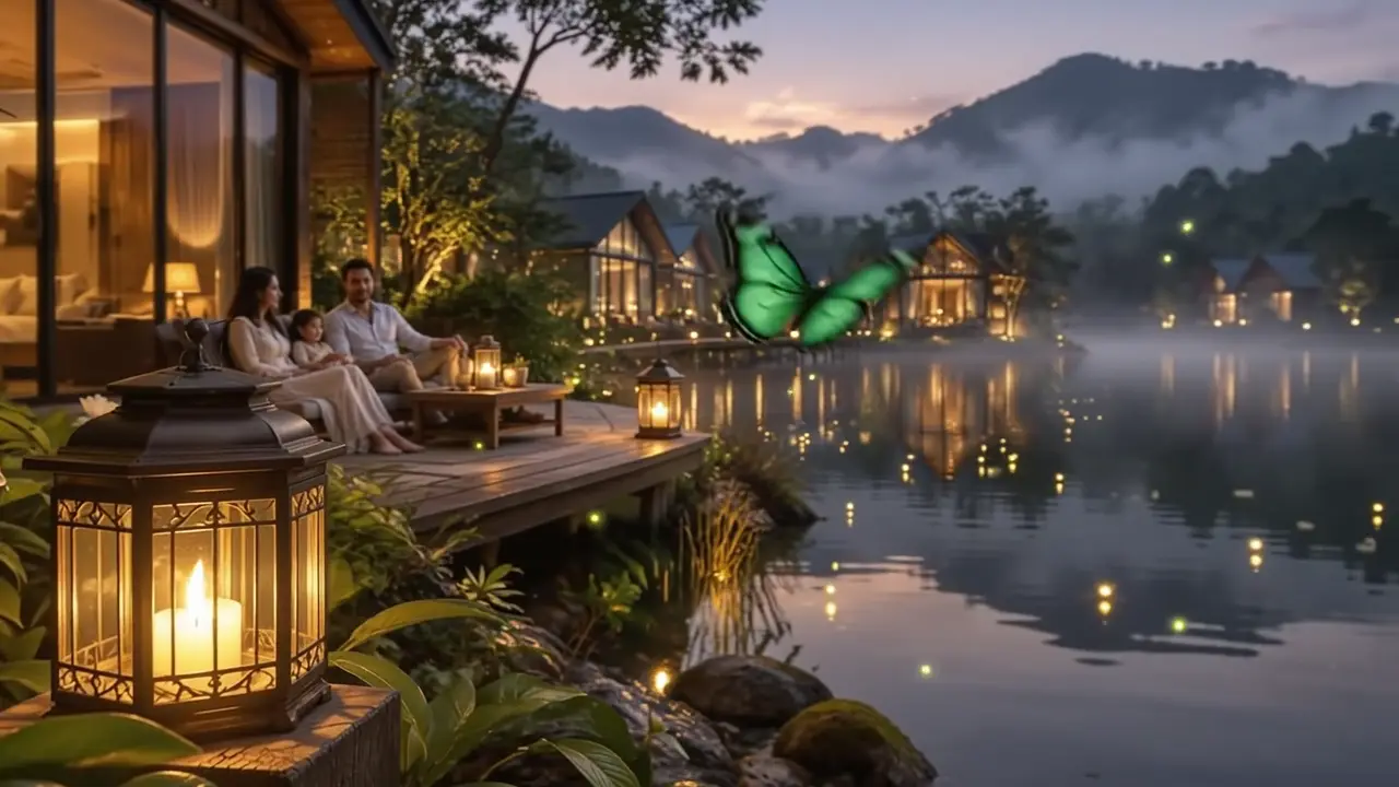 Lakeview Villas & Cottages — cinematic concept