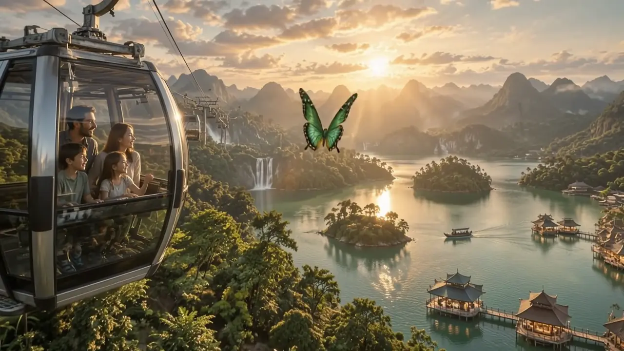 Sky Cable Car — cinematic concept