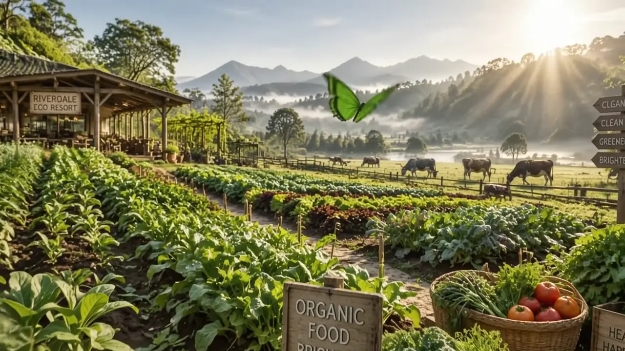 Organic Agro Farm — cinematic concept